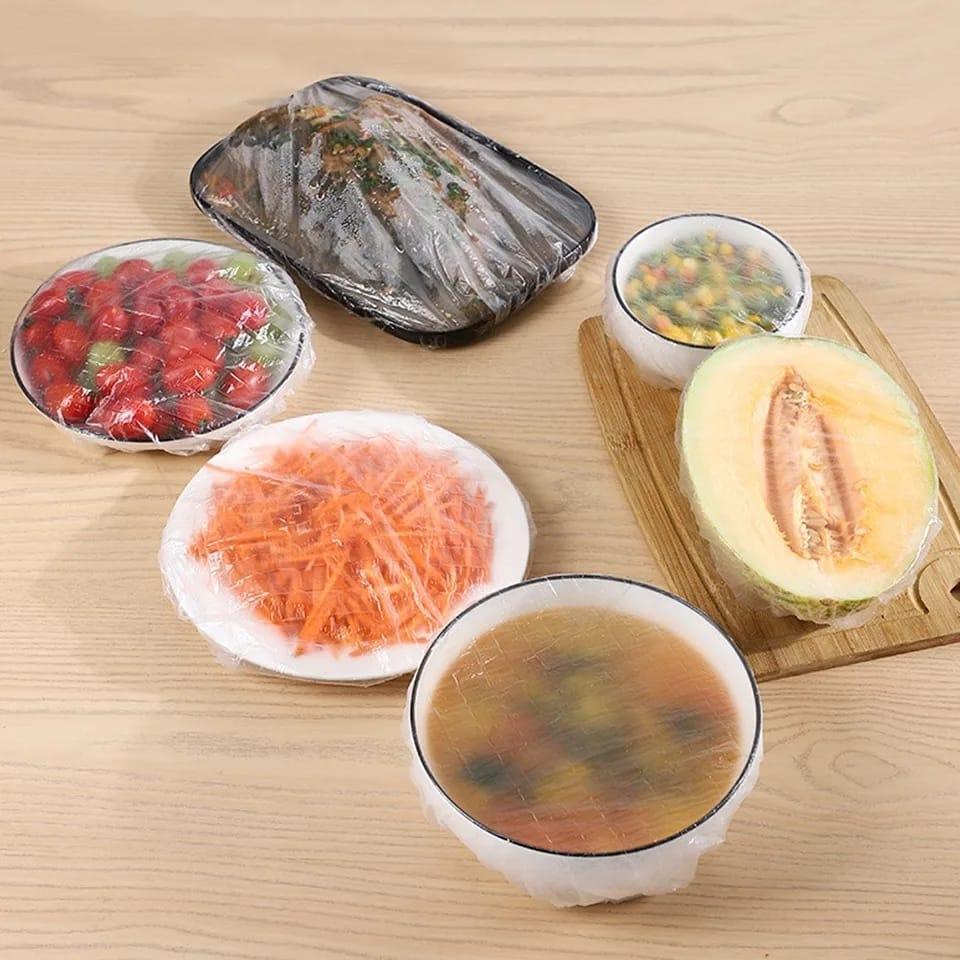 Disposable Elastic Plastic Food Covers