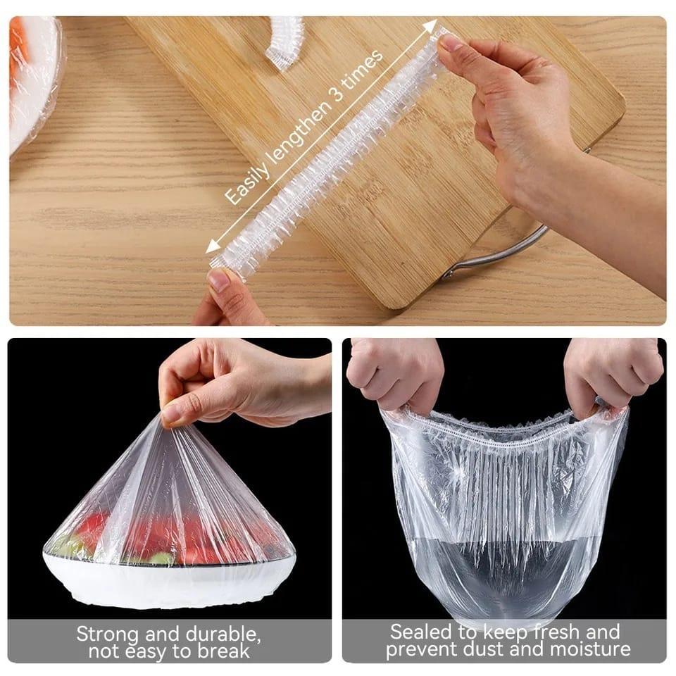 Disposable Elastic Plastic Food Covers